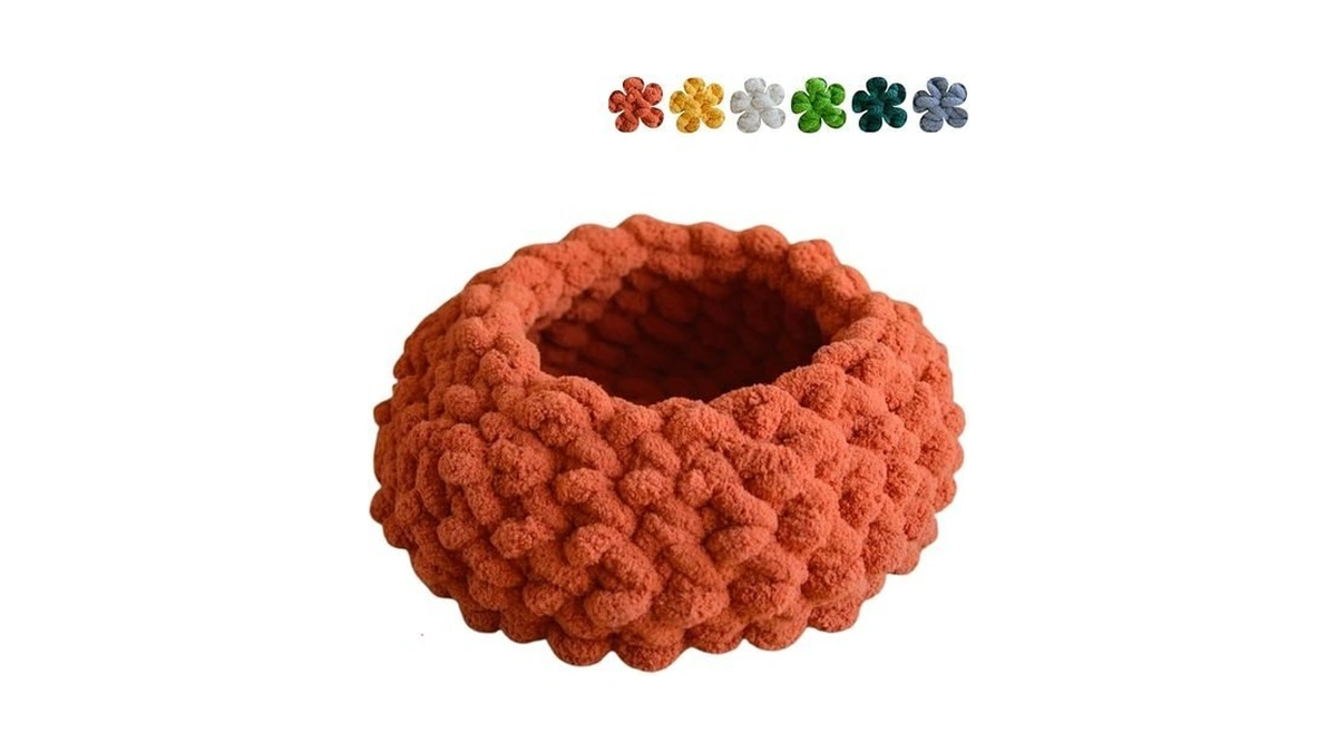 Urnat Cat Nest Bed - Premium Self Warming Handwoven Washable