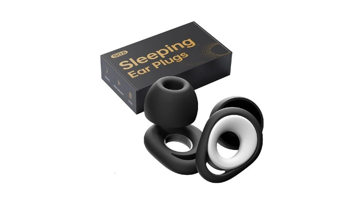 Ear Plugs For Sleeping Noise Cancelling, Reusable Silicone Earplugs For
