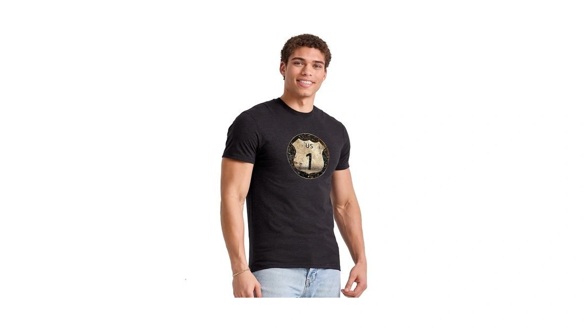 Hanes Men’s Short Sleeve Graphic T-shirt Collection