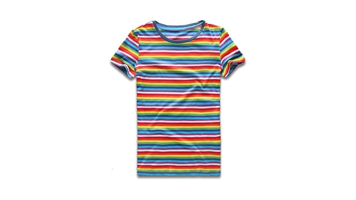 Rainbow Striped T-shirts