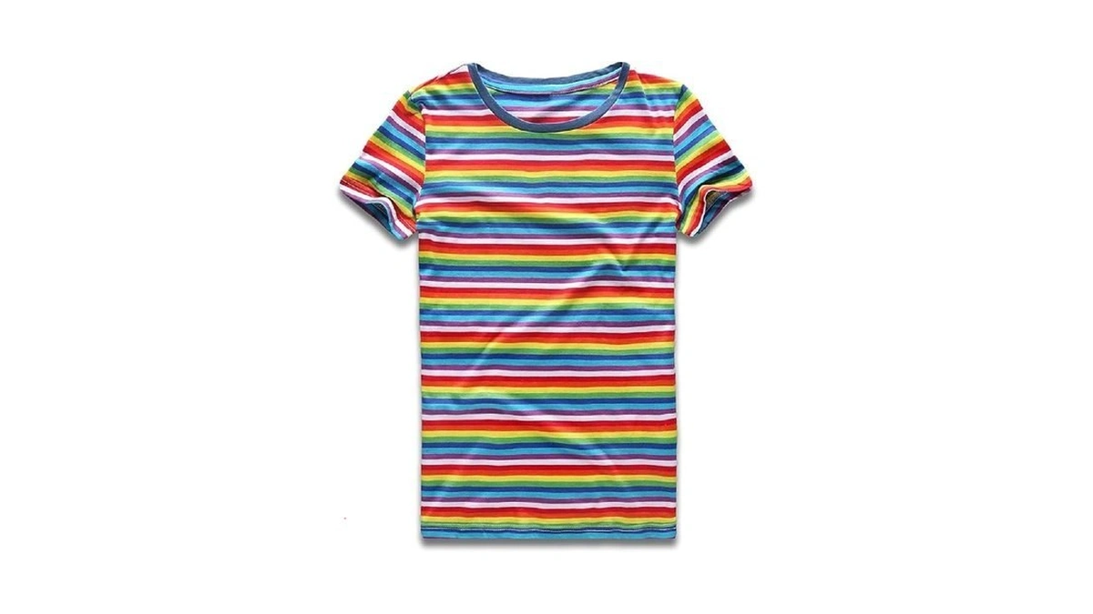 Rainbow Striped T-shirts