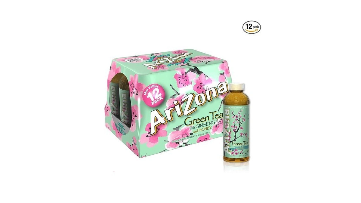 Arizona Green Tea With Ginseng And Honey - 16 Fl