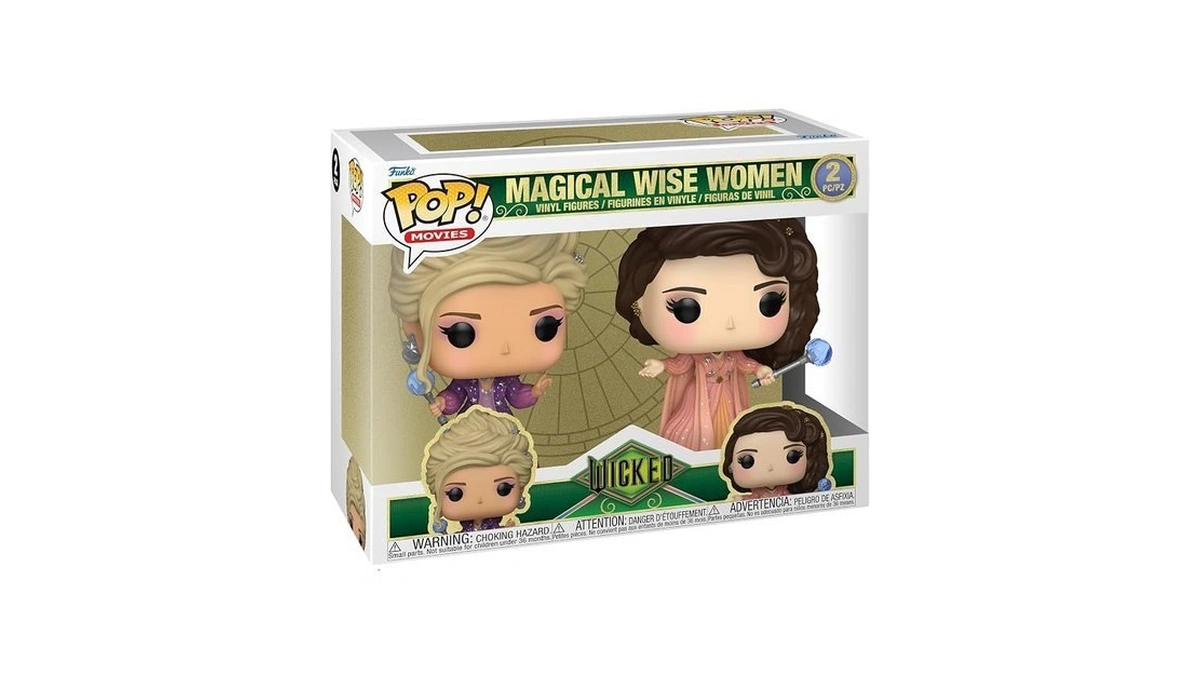 Funko Pop Movies: Wicked - Magical Wise Women, Wicked 2-pack