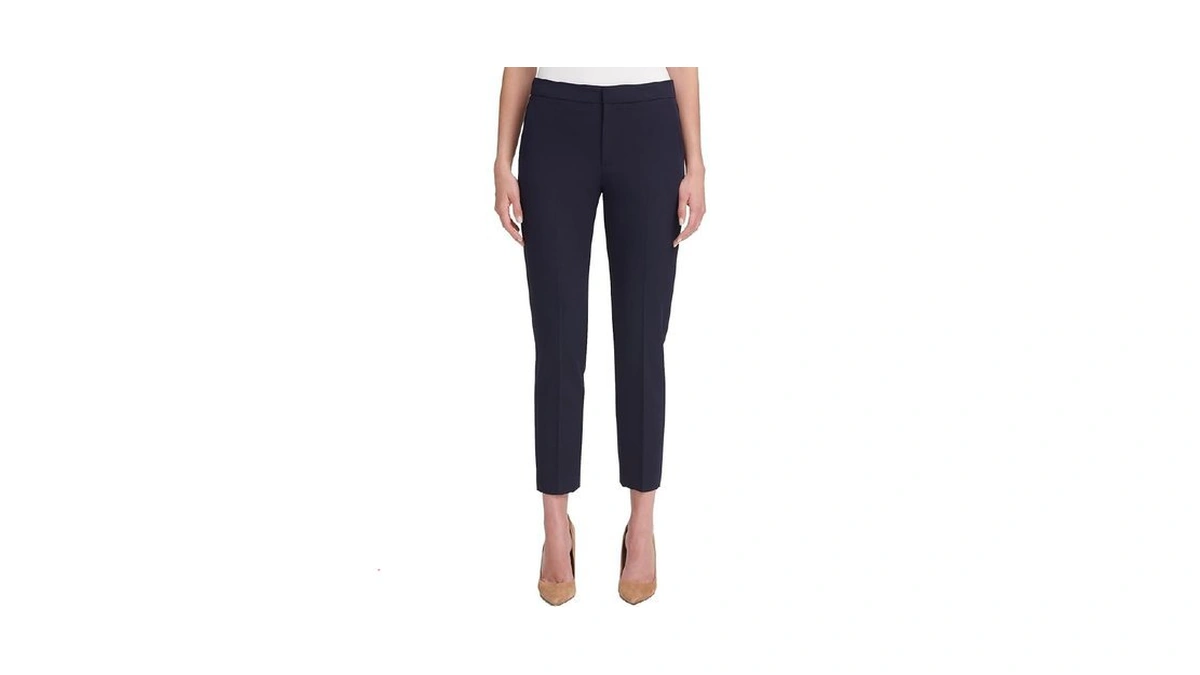 Tommy Hilfiger Sloane Elastic Waistback Ankle Trousers Midnight 4