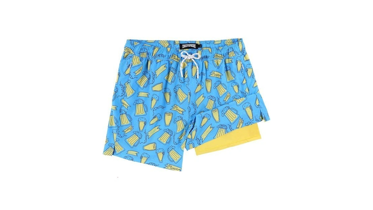 Coozysphere Mens Swim Trunks With Compression Liner 5 Inch Quick