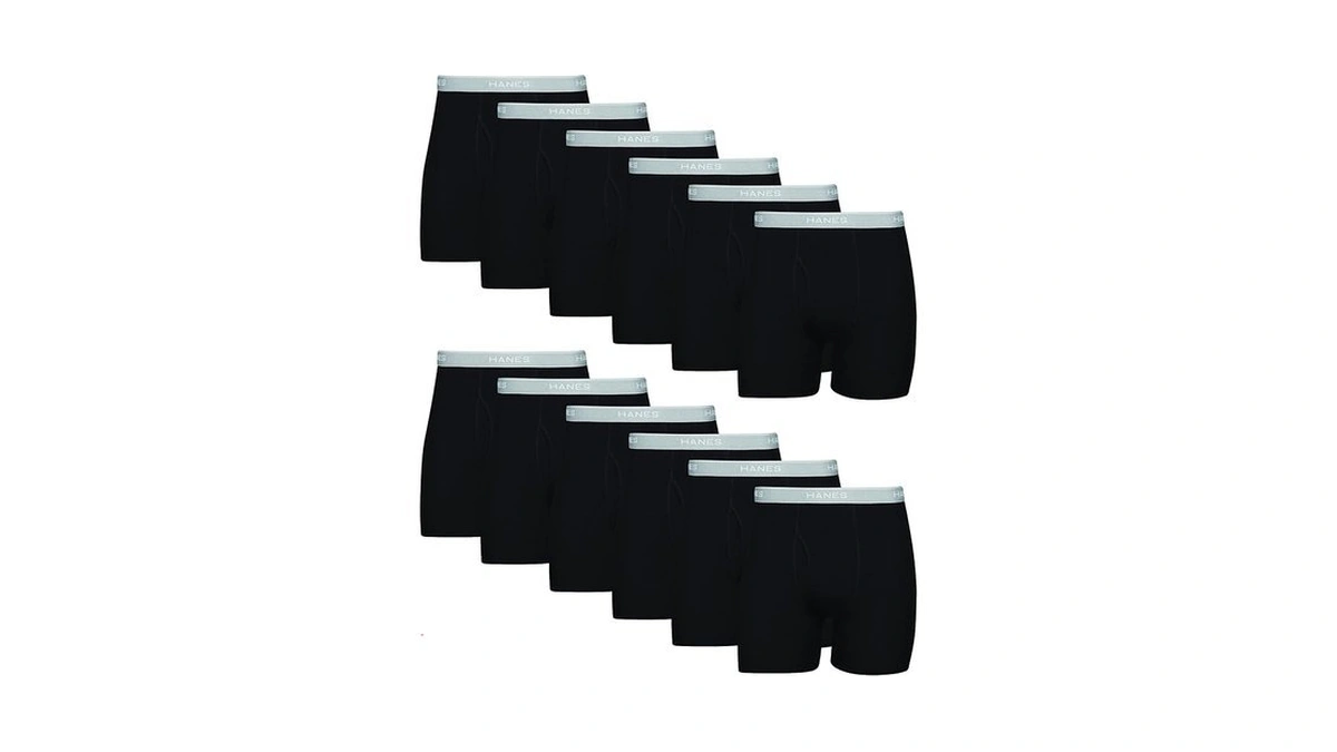 Hanes Men Hanes Boxer Briefs, Cool Dri Moisture-wicking Underwear, Cotton