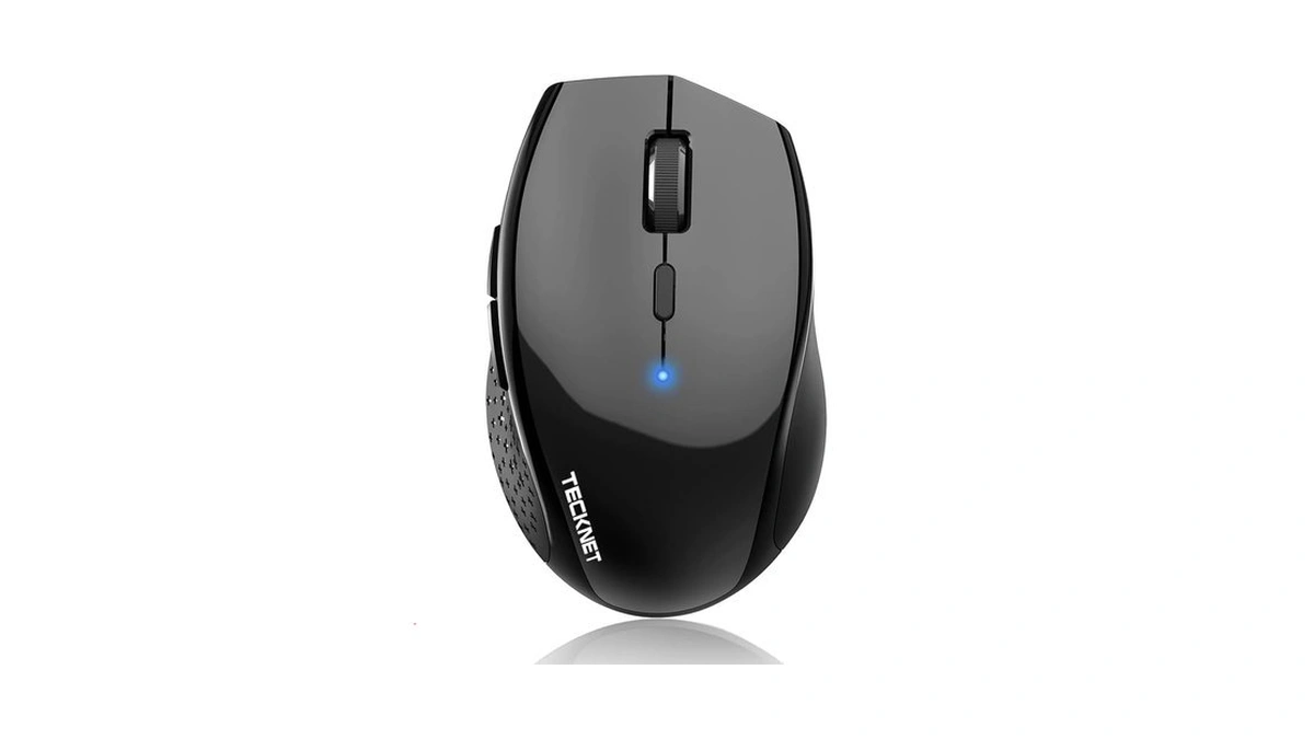 Tecknet 3-device Bluetooth Mouse, Silent Wireless Mouse With 6-level Dpi