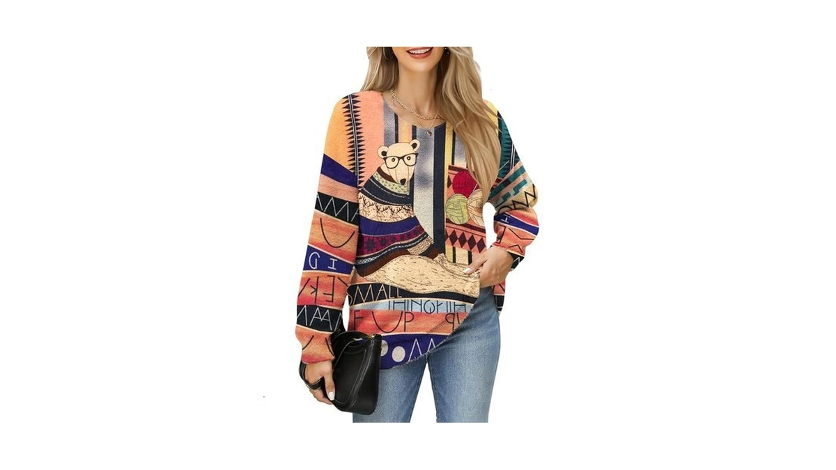 Gunest Womens Oversized Sweater Trendy Chunky Warm Cozy Soft Cute