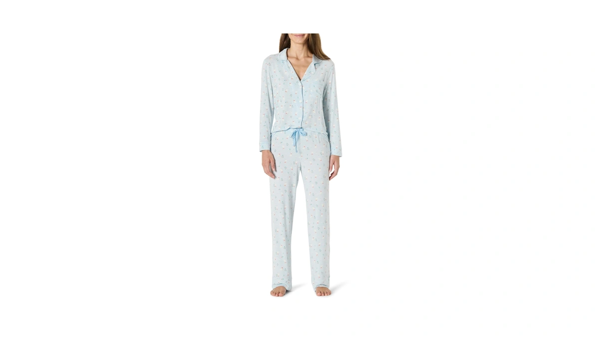 Amazon Essentials X Sofia Grainge Women's Stretch Modal Long-sleeve And