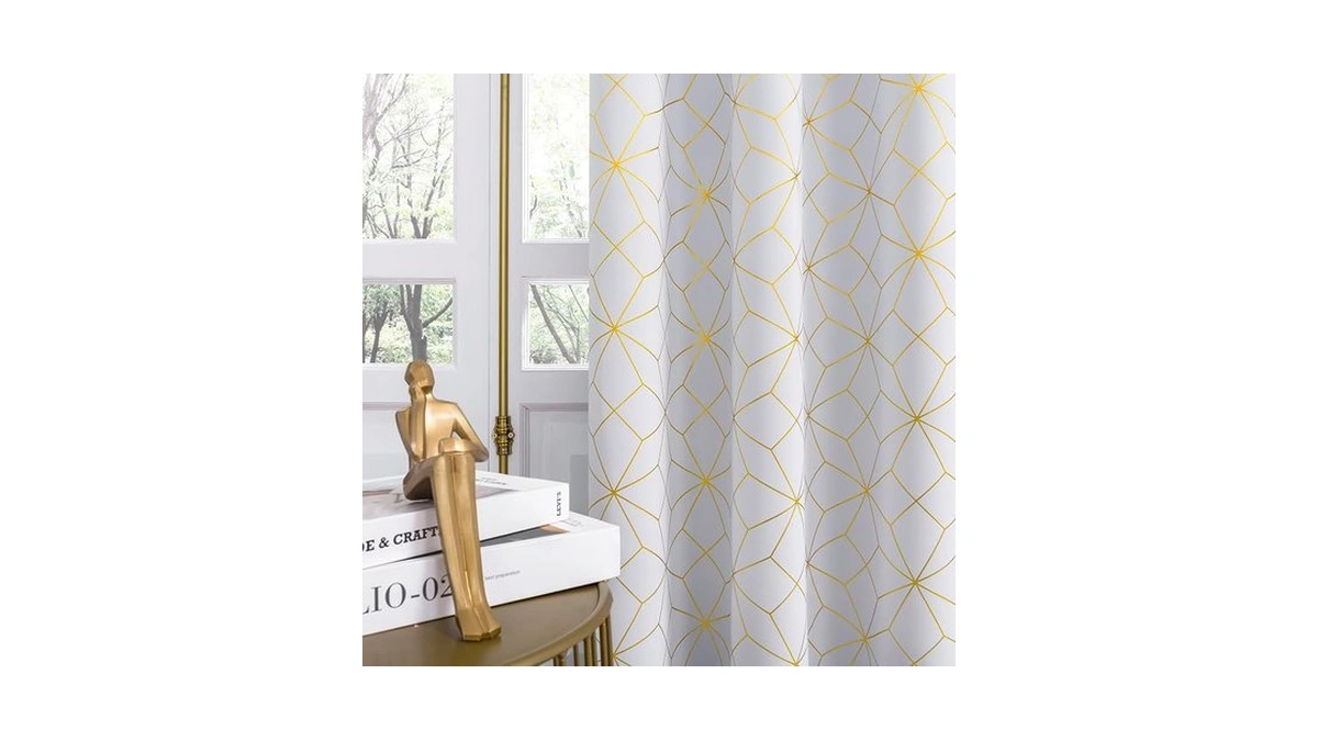 Beauoop 100% Blackout Curtains 54 Inches Long For Bedroom Living