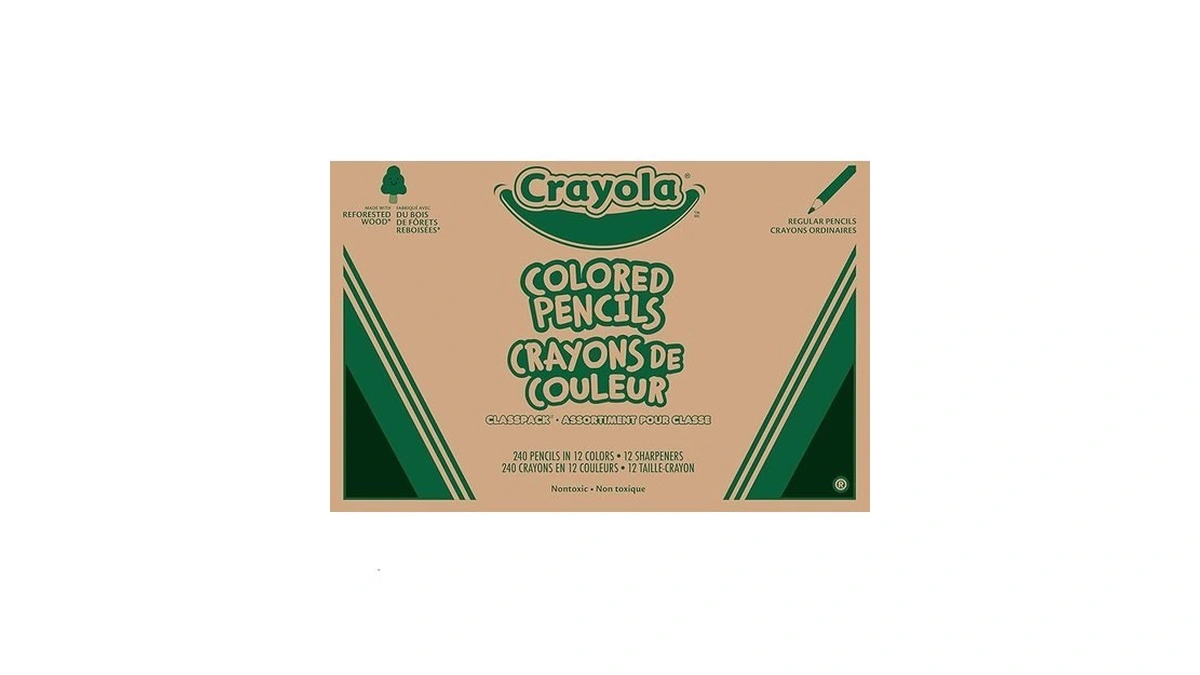 Crayola Colored Pencils Classpack (240ct), Teacher Must Haves, Classroom Essentials,