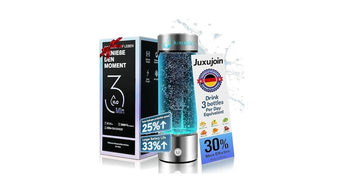 New Upgrade Hydrogen Water Bottle Generator【industry Top - 24-hour Hydrogen