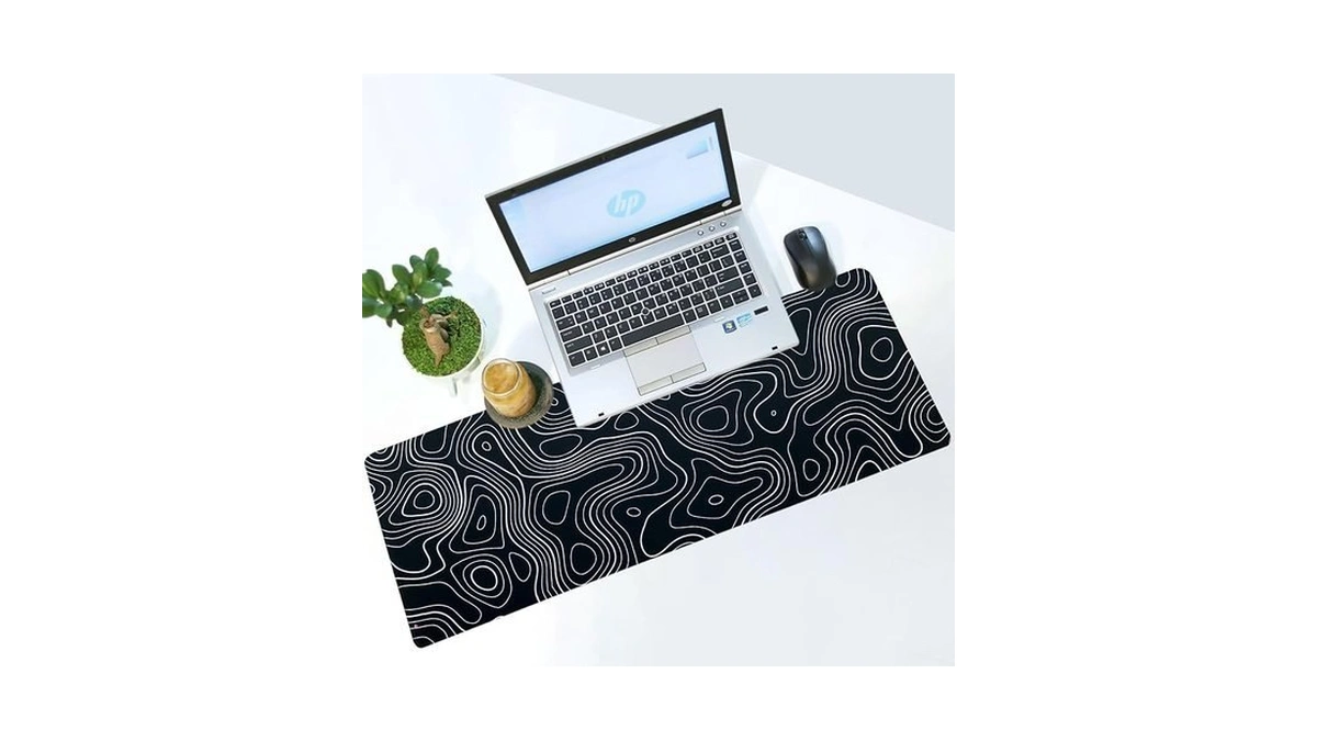 Large Mouse Pad, 31.5x11.8 Inch Large Gaming Mousepad With Stitched