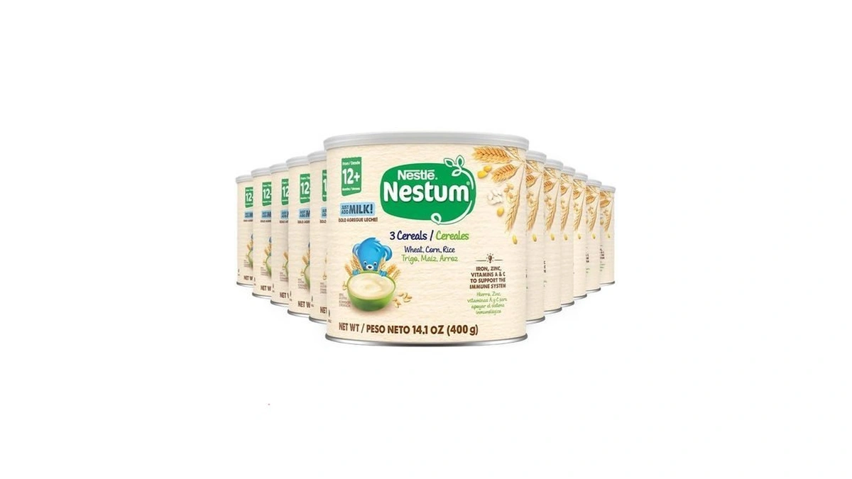 Nestle Nestum, 3 Cereales, Trigo, Maiz & Arroz, 14.1 Ounce