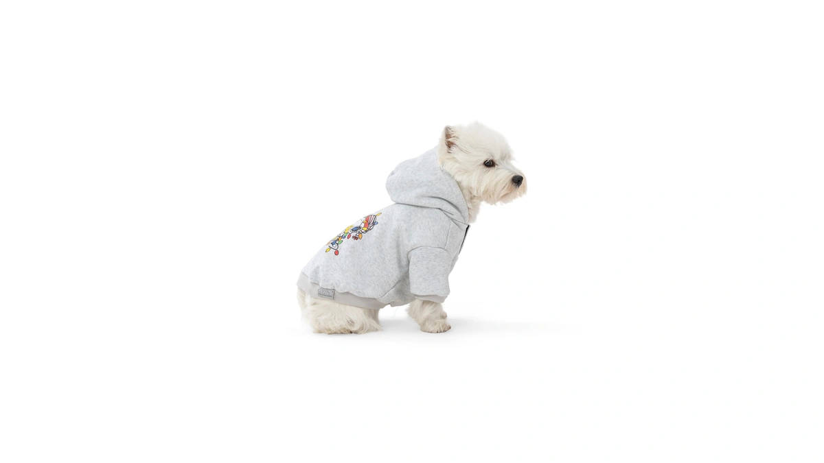 Berkshire Peanuts® Dog Hoodie, Pet Sweater With Leash Hole &