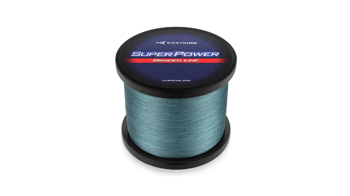 Kastking Superpower Braided Fishing Line,low-vis Gray,15 Lb,547 Yds