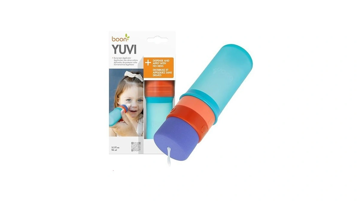 Boon Yuvi Sunscreen Applicator For Kids - Refillable And Spill