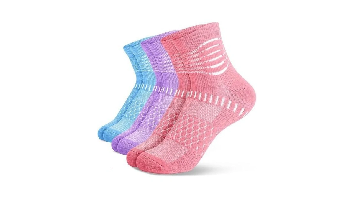 Iramy Ankle Compression Socks For Women Men Plantar Fasciitis Relief