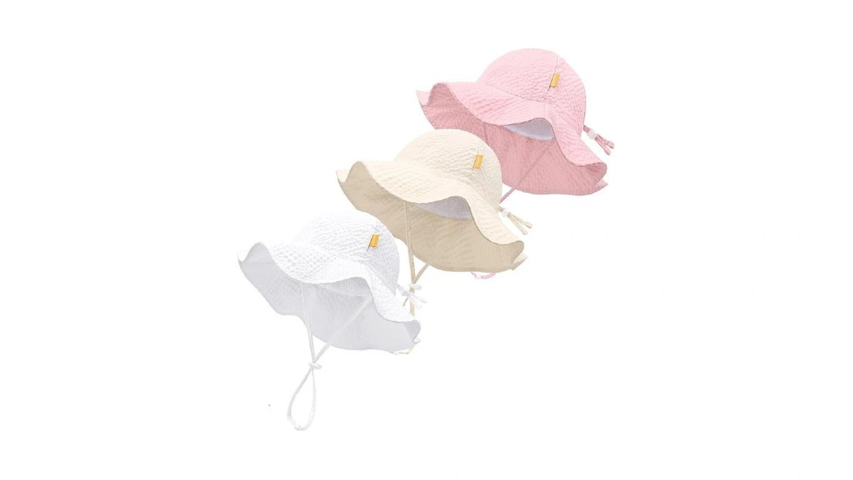Baby Sun Hat Toddler Boy Girl Beach Hat,kids Adjustable Outdoor