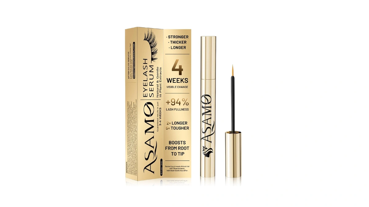 Eyelash Growth Serum – 15 Plant Extracts For Longer, Denser
