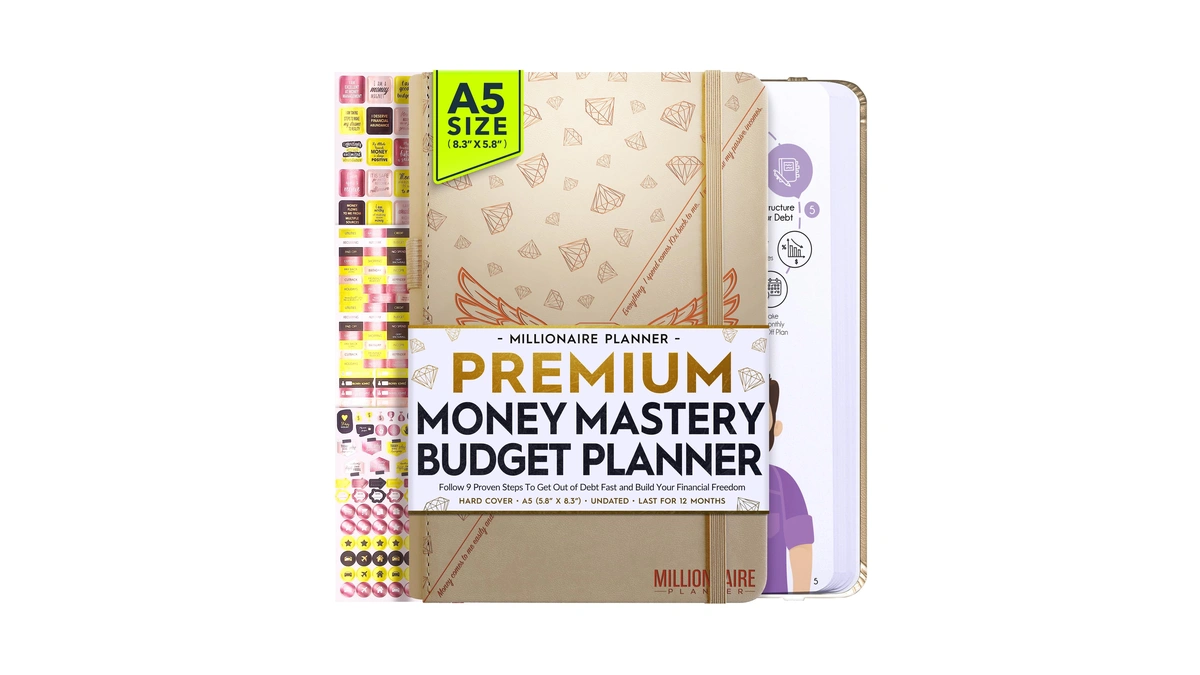 Budget Planner And Monthly Bill Organizer - Finance Planner, 12-month