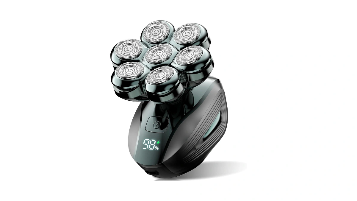 Head Shavers For Bald Men: 𝟕𝐃 𝐅𝐥𝐨𝐚𝐭𝐢𝐧𝐠 Electric Razor With