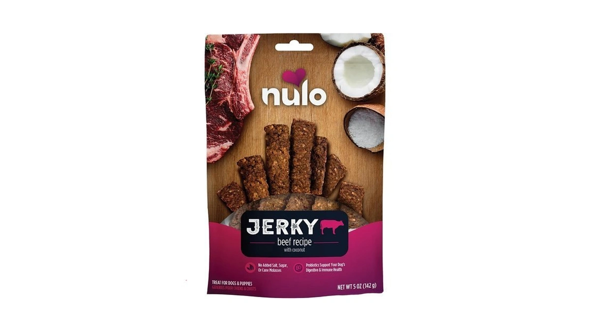 Nulo Premium Jerky Strips Dog Treats, Grain-free High Protein Jerky