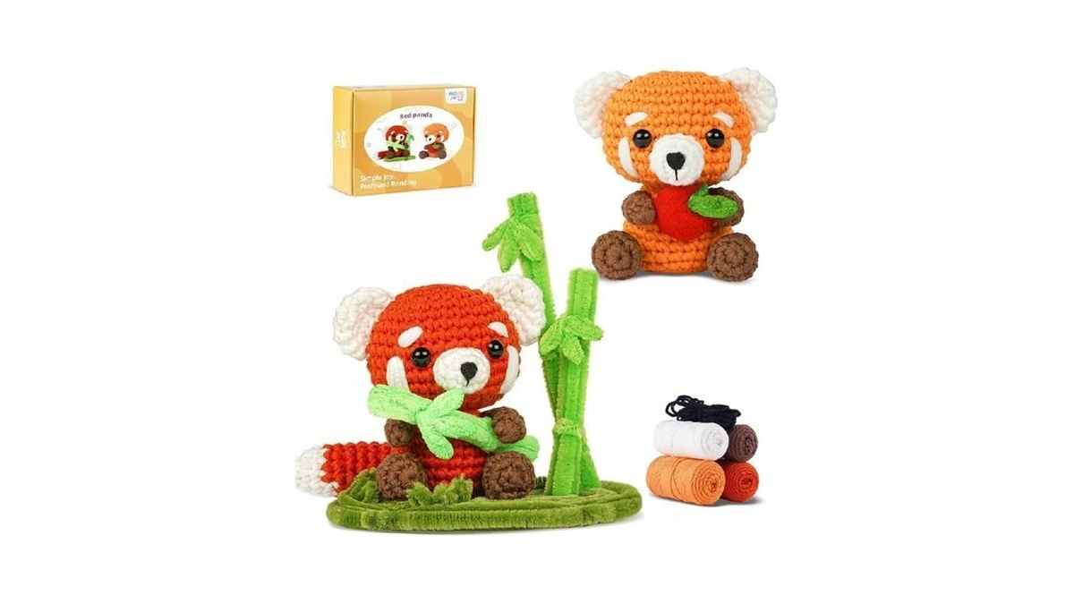 Morejmtt Crochet Kit For Beginners, Crochet Animal Kits, Crocheting Kit