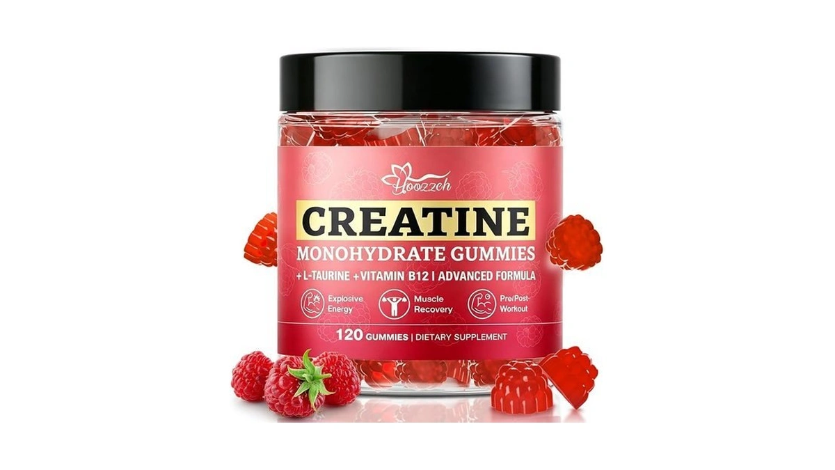 Hoozzch Creatine Gummies For Women 5g Creatine Gummies, Sugar Free