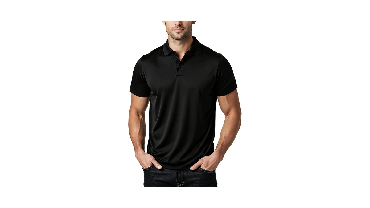 Polo Shirts For Men Quick Dry Moisture Wickin...