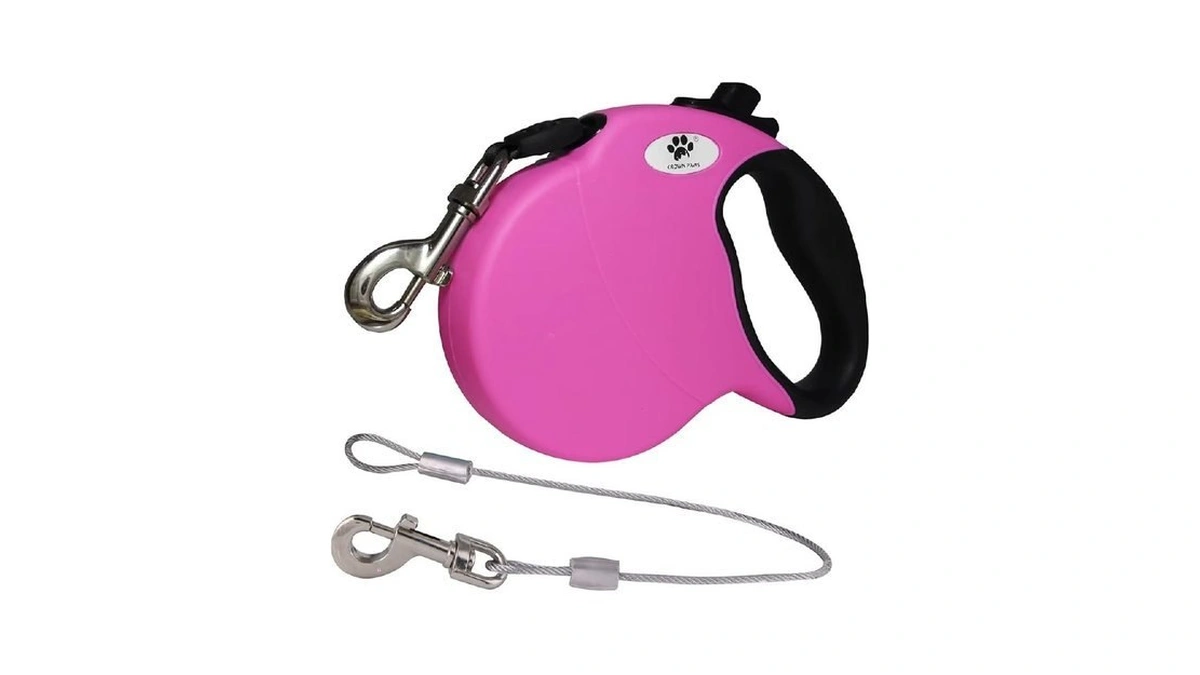 Crown Paws 16ft Retractable Dog Leash For Medium Breed Dogs