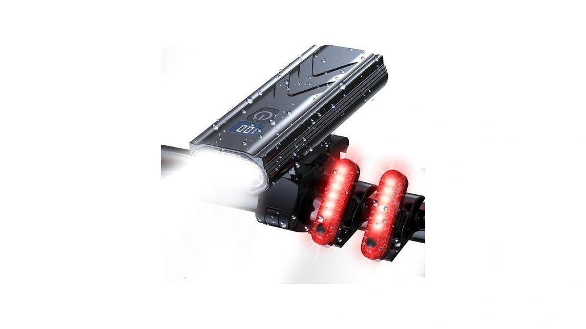 Led Bike Lights For Night Riding High Lumens With 2