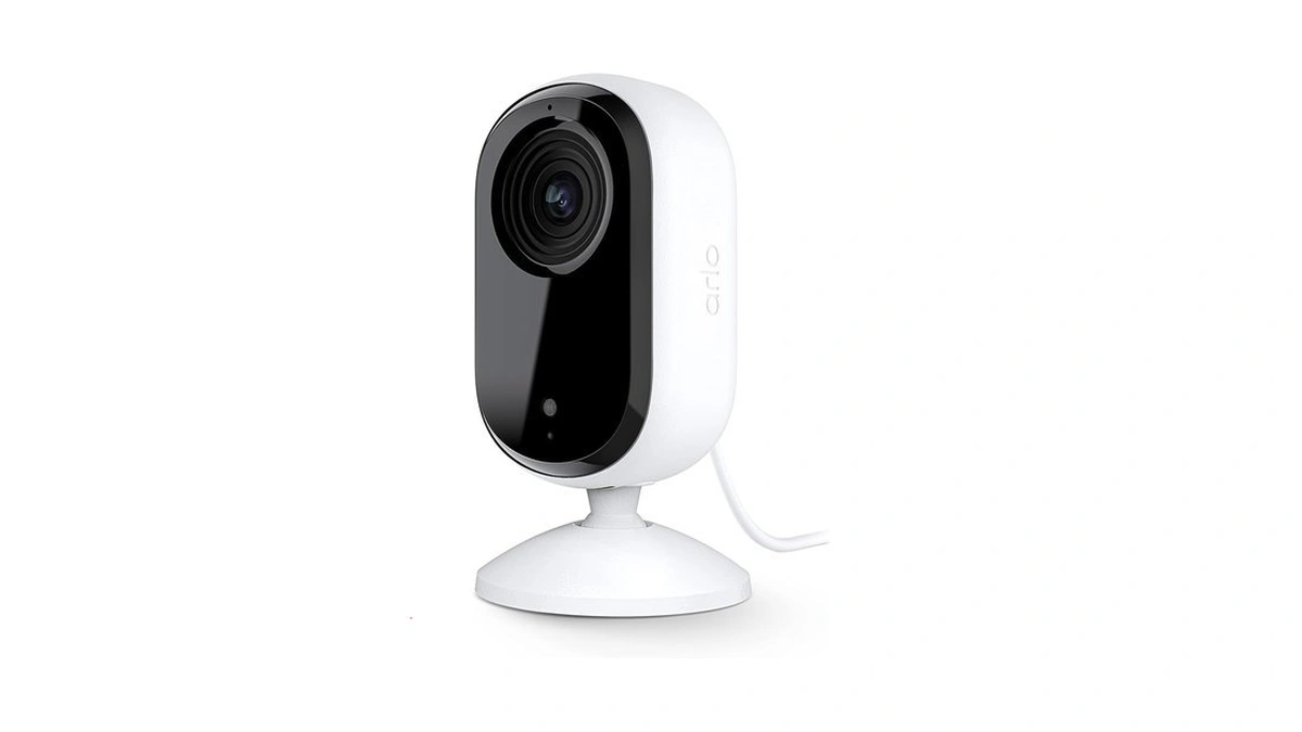 Arlo Essential Indoor Security Camera 2k (2nd Gen, 2023 Release)