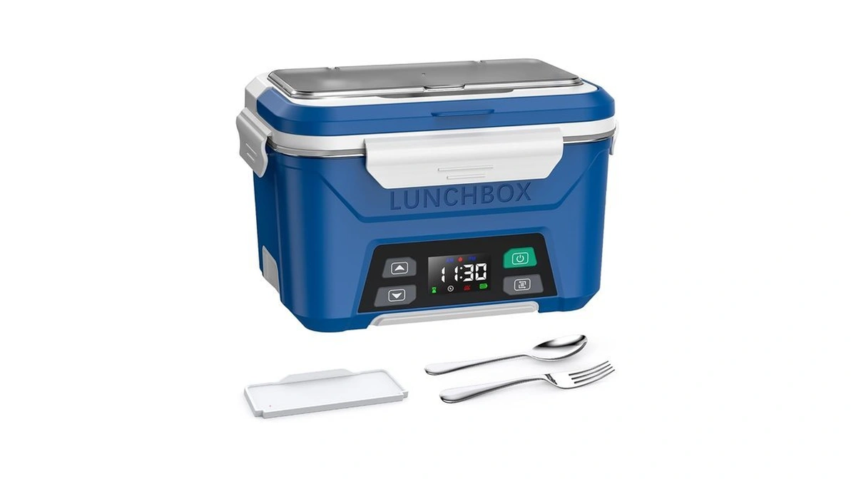 East Oak Cordless Electric Lunch Box For Adults, Heated Lunch