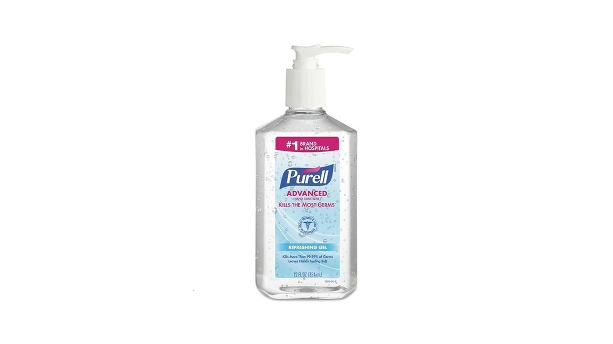 Purell 3659-12 Advanced Instant Hand Sanitizer, 12-oz. Pump Bottle