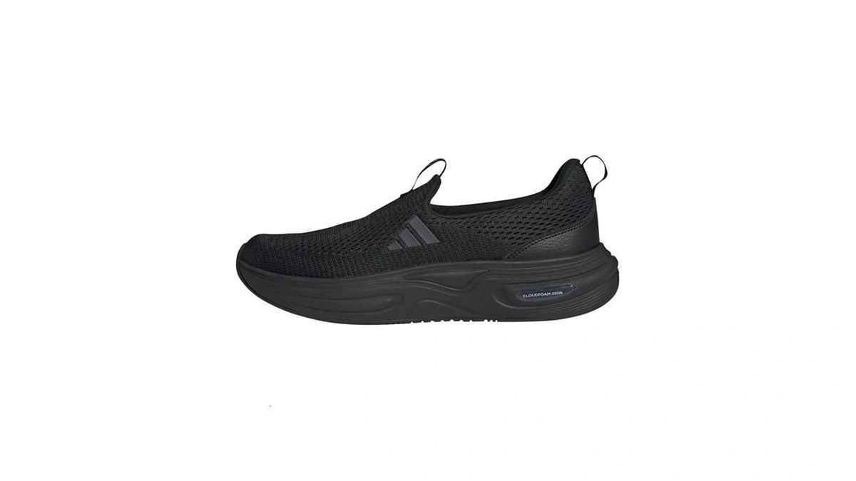 Adidas Men's Cloudfoam Cuxxion - Lounge, Black/grey/black, 8