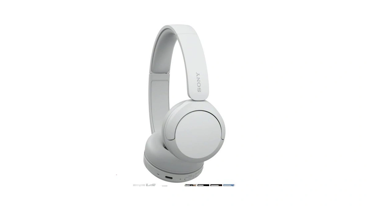 Sony Wh-ch520 Wireless Headphones Bluetooth On-ear Headset With Microphone And