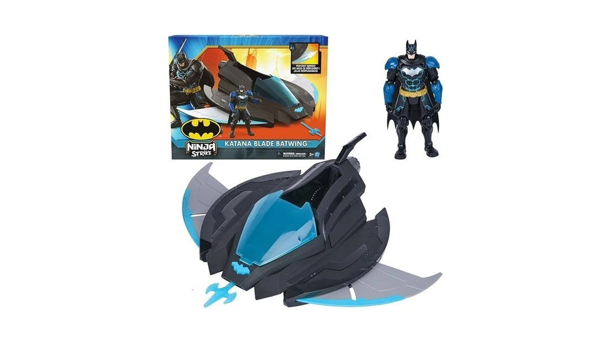 Dc Comics, Batman Ninja Strike Katana Blade Batwing And 6"