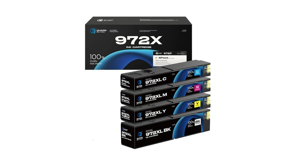 Quark 972x Ink Cartridges High Yield Replacement For Hp 972x