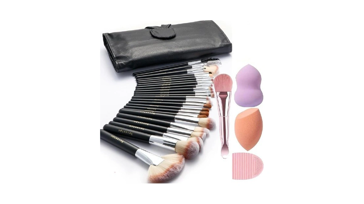 Nevsetpo Makeup Brushes, Quality Make Up Brushes 28pcs Makeup Brushes