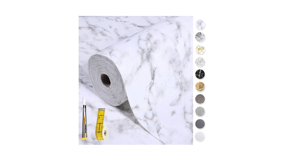 2-layer Drawer And Shelf Liner For Kitchen Cabinet: 12 In