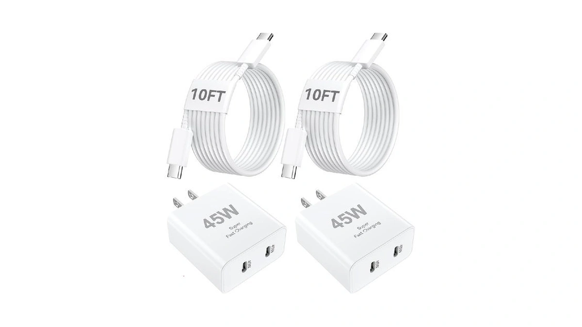 Iphone 17 16 15 Charger Fast Charging Pd 45w 2-port,