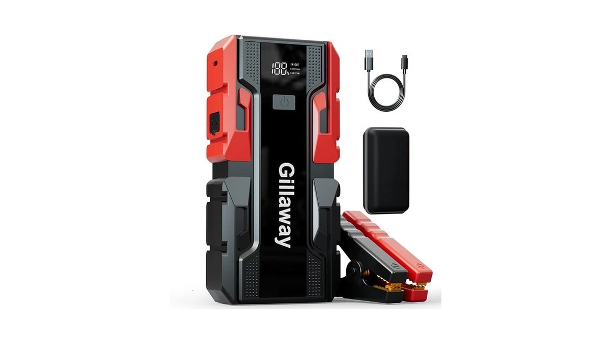001b 3000a Car Jump Starter Battery Pack (up To 9.0l