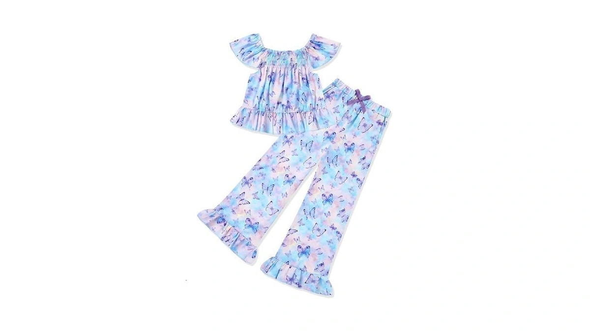 Wesidom Girls Clothes 5t 6t Girl Spring Summer Outfits Short