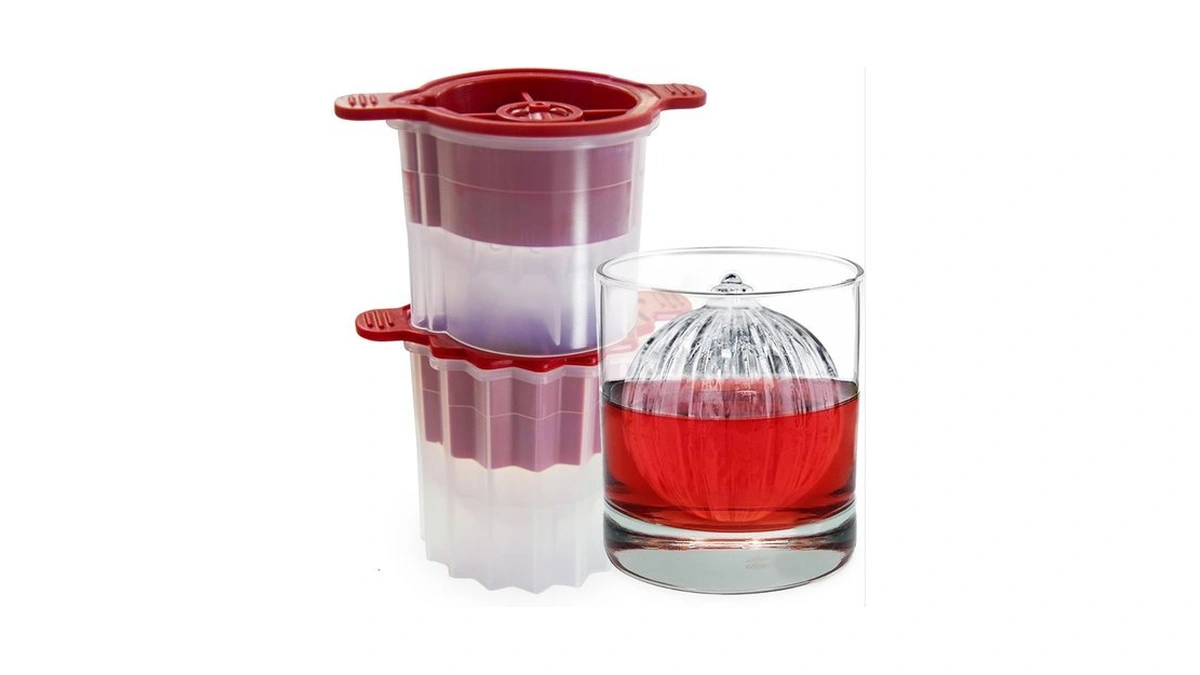 Tovolo Dots And Stripes Ornament Ice Cube Molds Set Of