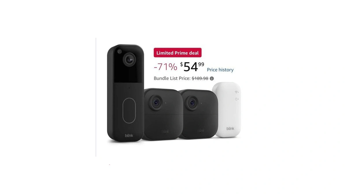 Blink Video Doorbell + Outdoor 4 – Wireless Smart Security