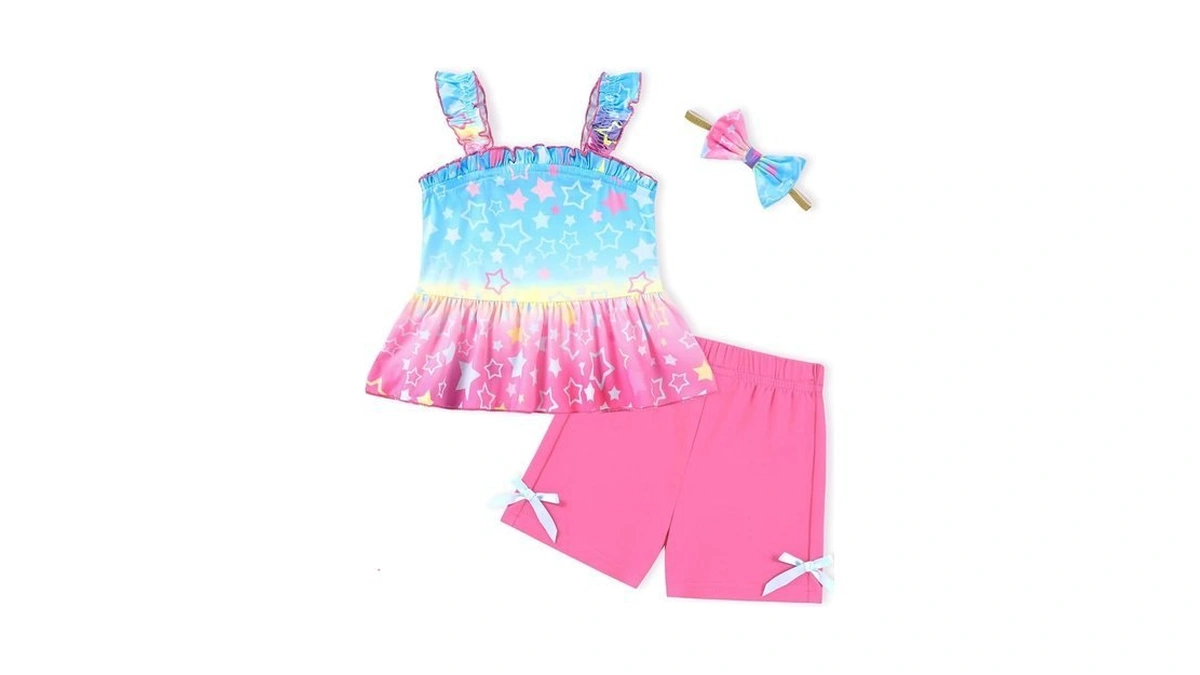 Wesidom Baby Girl Clothes 12 18 Months Girls Summer Outfits