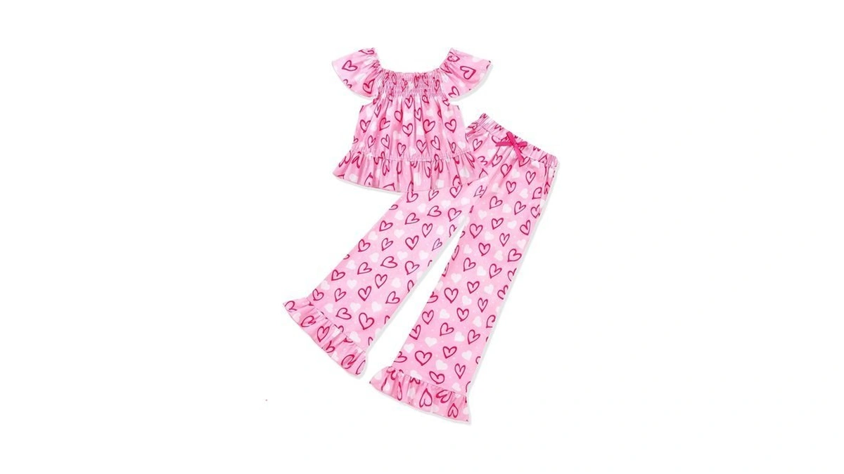 Wesidom Girls Clothes 5t 6t Girl Spring Summer Outfits Short