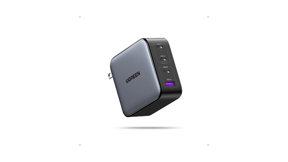 Ugreen Nexode 100w Gan Usb C Charger, 4-port Compact Foldable