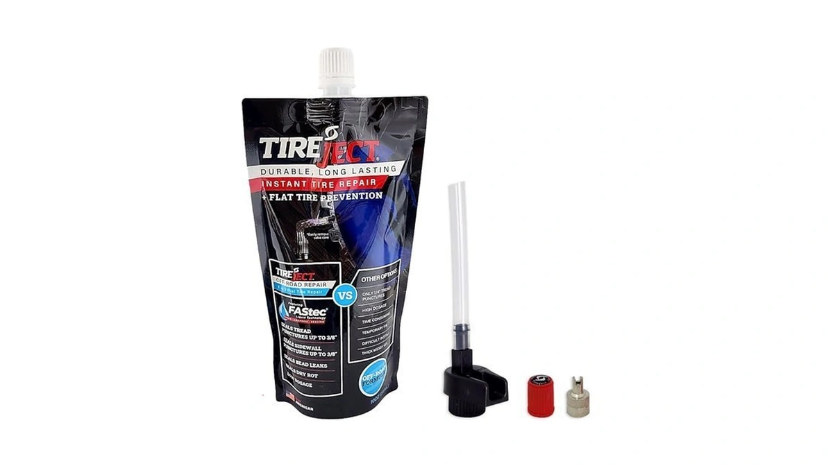 Tireject Off-road Tire Sealant Kit - 5-in-1 Sealing - Fix